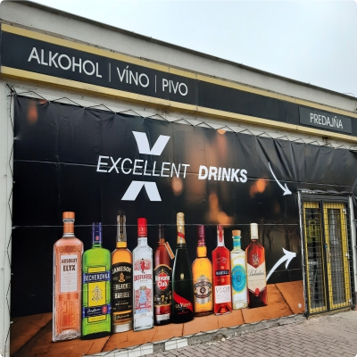 PVC BANNER, MESH (SIEŤOVINA), PLACHTY Tlač banerov a mesh plachiet