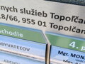 Výroba vymeniteľnej orientačnej tabule 