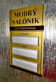 Malé PLASTOVÉ tlačené tabuľky o hrúbke 5 mm.