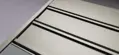 Orientačná hliníková vymeniteľná tabuľa 