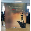 Pop up stena oblá 2 x 3 m s TLAČOU - TOP KVALITA 