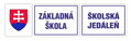 Tabule na označenie školy – sada 3 ks (výška tabúľ 50 alebo 60 cm) | Premium ŠZ / ZŠ / ŠJ