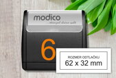 Pečiatka MODICO 6 s textom