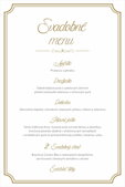 Svadobné menu č. 21