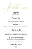 Svadobné menu č. 13