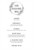 Svadobné menu č. 15