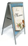  REKLAMNÉ ÁČKO &quot;MENU&quot; 50 x 70 cm - EXTERIÉR
