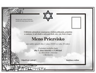 Smútočné oznámenie č. 19