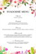 Svadobné menu č. 2
