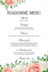 Svadobné menu č. 23