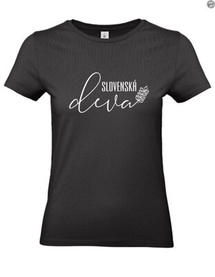 Dámske tričko s potlačou "SLOVENSKÁ DEVA" 