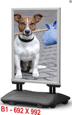 REKLAMNÉ ÁČKO "WIND QUALITY", B1 - 692 X 992 cm, EXTERIÉR