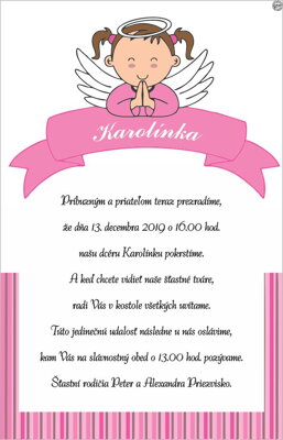 Oznámenie o krste č. 5