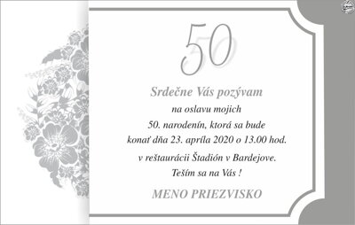 Jubilejné oznámenie č. 29