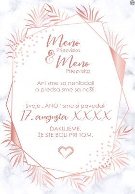 Svadobná etiketa č. 24