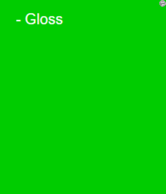 Tlač štítkov / samolepiek vo farbe -  fluorescentná zelená tlač 