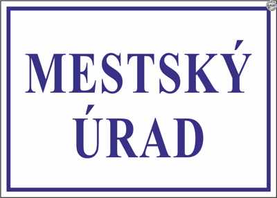 Tabuľa na označenie budovy  &quot;Premium - MPK 2034&quot;