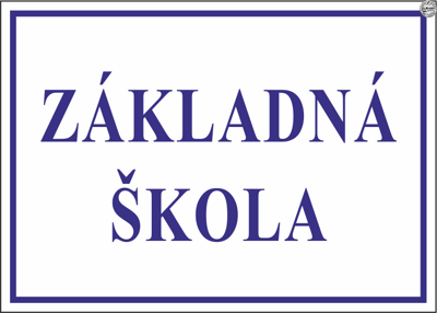 Tabuľa na označenie budovy  "Premium - ZPK 2040"