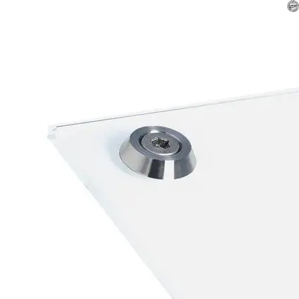 Okrasná krytka na skrutky "Ring steel 15"