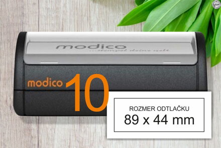 Pečiatka MODICO 10 s textom