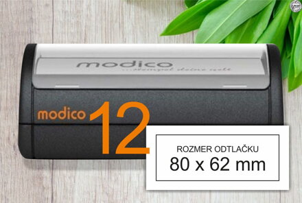 Pečiatka MODICO 12 s textom