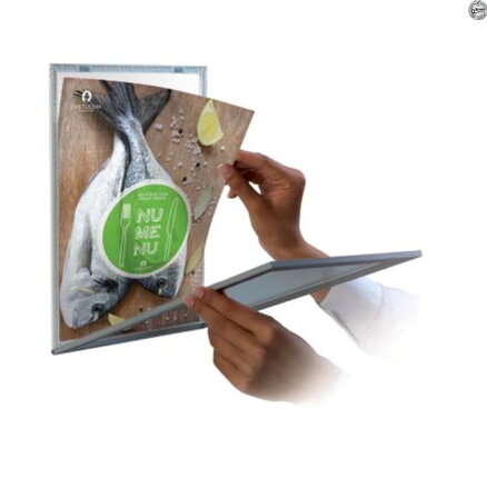 ZAKLAPACÍ RÁM  MAGNETIC WINDOW SIGN – A4 ČIERNY