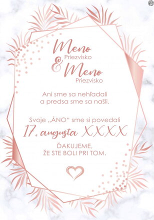 Svadobná etiketa č. 24