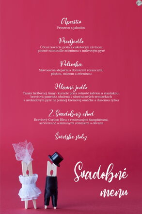 Svadobné menu č. 27