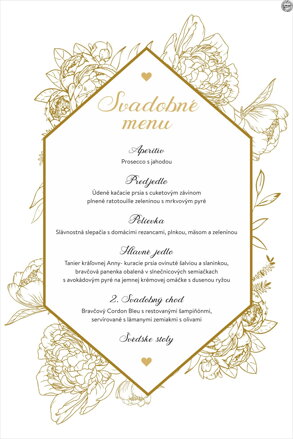 Svadobné menu č. 6