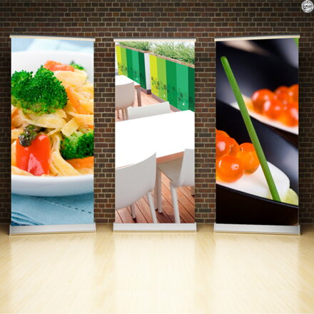 Tlač na Roll-Up Display Blockout 200μ IP™ 2905.