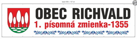 Baner - plachta s očkami  "Premium - OB 2056"