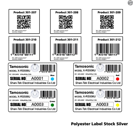 Polyesterová fólia na výrobu štítkov "Label Stock BIELA"