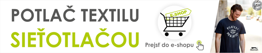 Sieťotlač textilu.