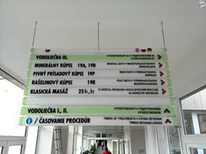 Závesný orientačný pútač &quot;Prominent  PXM 2 &quot;