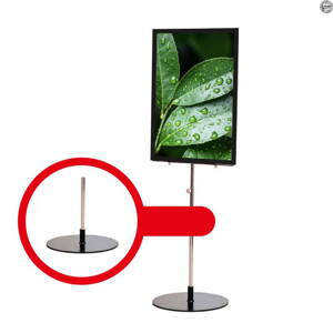 VÝSTAVNÝ STOJAN FLEXIFRAME FLOORSTAND s kovovým podstavcom 
