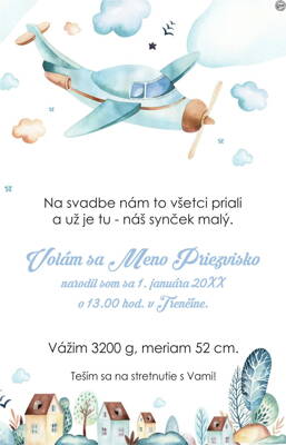Oznámenie o krste č. 13