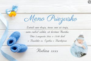 Oznámenie o krste č. 3
