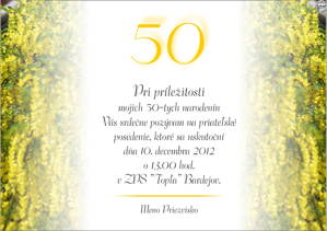 Jubilejné oznámenie č. 18