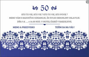 Jubilejné oznámenie č. 24