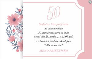 Jubilejné oznámenie č. 29