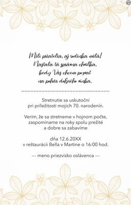 Jubilejné oznámenie č. 34