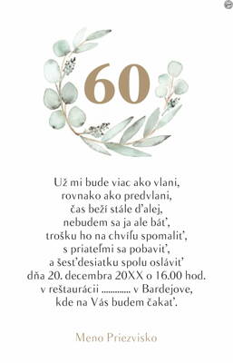 Jubilejné oznámenie č. 40