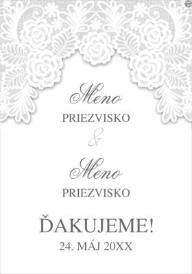 Svadobná etiketa č. 11