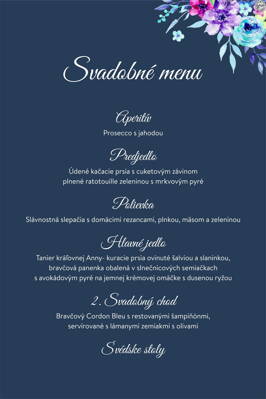 Svadobné menu č. 4