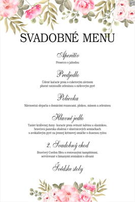 Svadobné menu č. 22