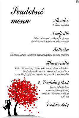 Svadobné menu č. 12