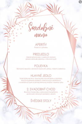Svadobné menu č. 24