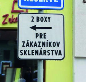  Značka 50 x 50 cm &quot;TEXT&quot;