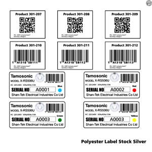 Polyesterová fólia na výrobu štítkov &quot;Label Stock CLEAR&quot;