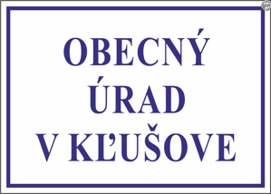 Tabuľa na označenie budovy  &quot;Premium - OPK 2038&quot;
